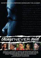 Things Never Said