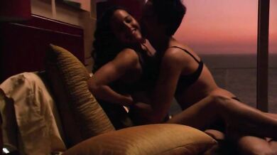 Rachel Shelley, Alexandra Hedison Nude Lesbian Sex in The L Word