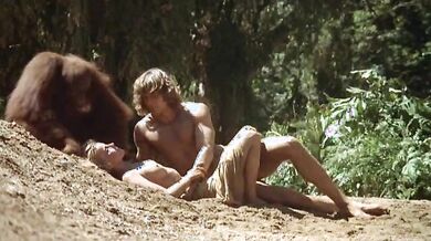 Tarzan, the Ape Dude (1981) scene 4