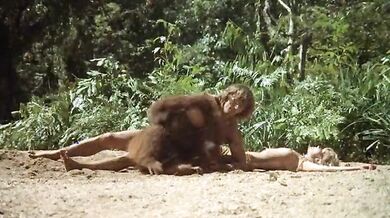 Tarzan, the Ape Dude (1981) scene 4