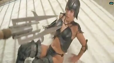 The Perils Of Gwendoline scene 3