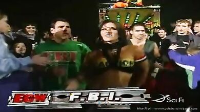 ECW Wrestling Clip scenes scene THREE