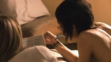 Kristanna Loken, Katherine Moennig Nude Lesbian Sex in The L Word