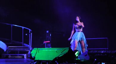 the video from the live concert