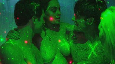 Lindsay Lohan & Lily Labeau Nude And Group Sex in The Canyons