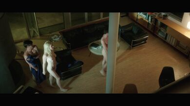 Lindsay Lohan & Lily Labeau Nude And Group Sex in The Canyons