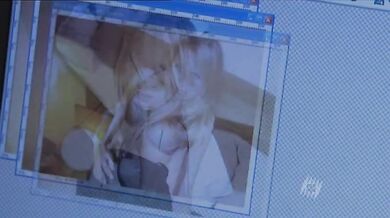 Georgina Moffat lacy lingerie Scene in Skins