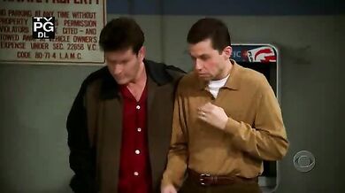 Two and a Half Men scene 26