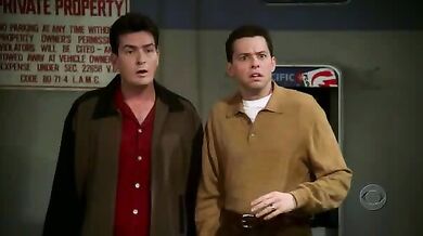 Two and a Half Men scene 26
