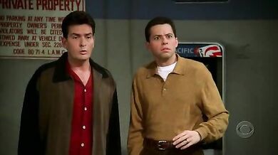 Two and a Half Men scene 26