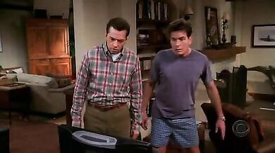 Two and a Half Guys scene 47