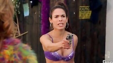 Nadine Velazquez Shine Bikini Scene in My Name is Earl