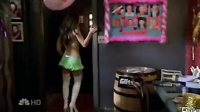 Nadine Velazquez Lingerie Striptease in My Name is Earl